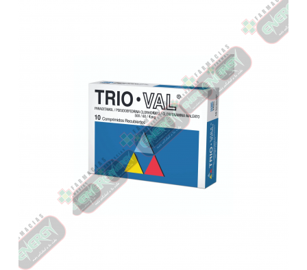 TRIO VAL CAJA X 10 COMPRIMIDOS -15661