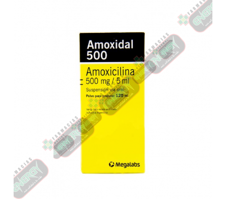 AMOXIDAL 500 SUSP x 120ml - 9582/4445