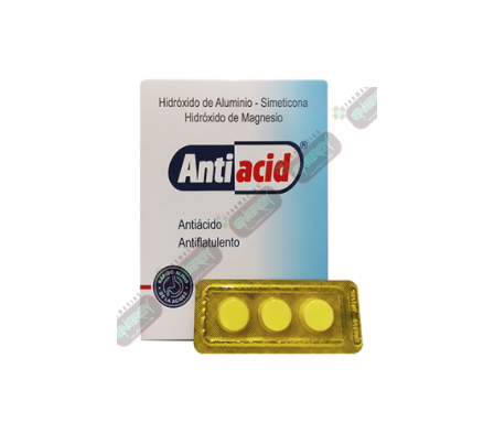 ANTIACID  X 3 COMP MASTICABLE (20) - 5223