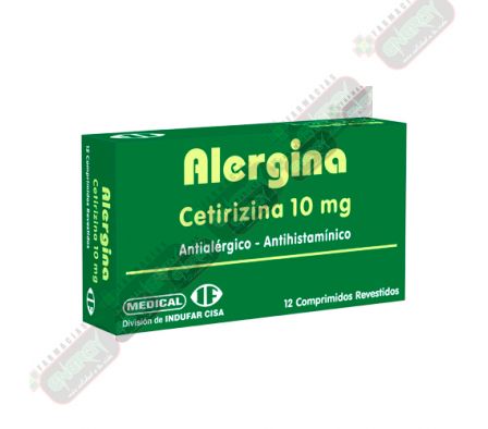 ALERGINA x 12 COMPRIMIDOS - 0704