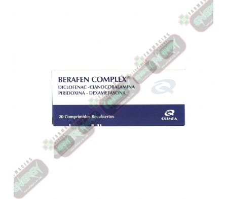 BERAFEN COMPLEX X 20 COMPRIMIDOS-7813