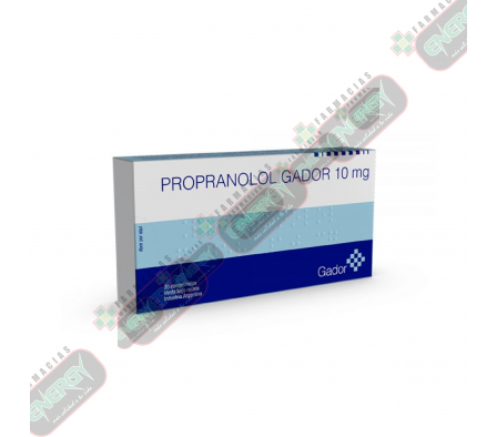 PROPRANOLOL GADOR 10MG X 20 COMP-5605