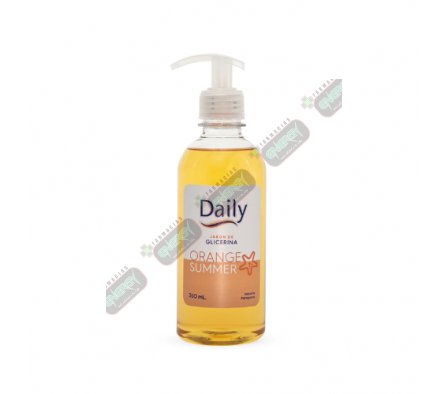 DAILY JABON (FL)  GLIC ORANGE SUMMER C/V X  340ML- 1036
