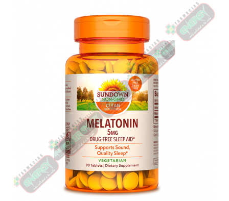 MELATONIN 5mg x 60/90  (15745) SUNDOWN