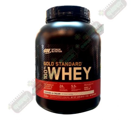 100 WHEY GOLD COOCKIES CREAM 5L 28683-OPTIMUM