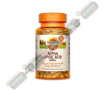 ALPHA LIPOIC ACID 600MG X 60-17965 SUNDOWN
