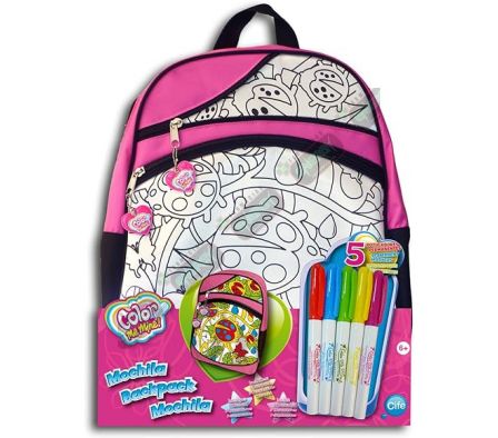 COLOR ME MINNIE MOCHILA GRANDE-459403