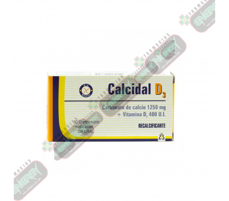 CALCIDAL  D3  x 30 COMPRIMIDOS  -3345