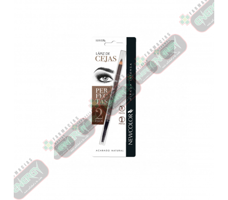 NEWCOLOR LAPIZ DELINEADOR CEJA+CEPILLO-4571
