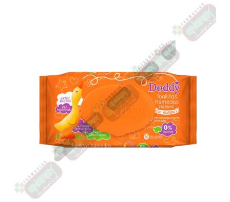 DODDY TOALLITAS HUM.CON VITAMINA E X 50 UND-2928