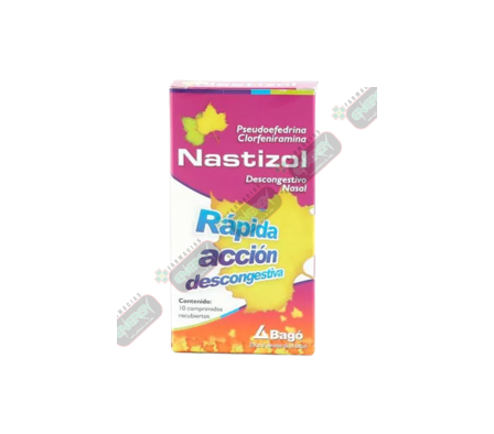 NASTIZOL x 10 COMP. -  BAGO (2619)