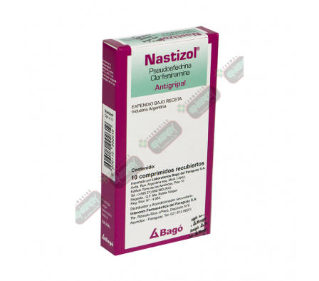 NASTIZOL x 10 COMP. -  BAGO (2619)