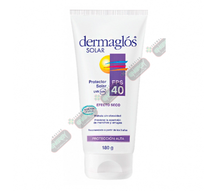 DERMAGLOS SOLAR FPS40 EFECTO SECO 180GR-3806