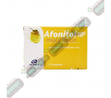 AFONITOL NF CARAMELOS MIEL Y LIMON x 12-2160