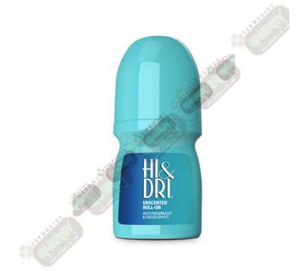 HI DRI ROLL-ON UNSCENTED CELESTE X 50ML -2046