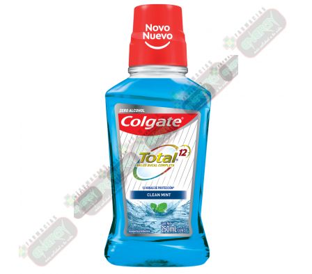 COLGATE ENJUAGUE BUCAL CLINT MINT 250ML-8834