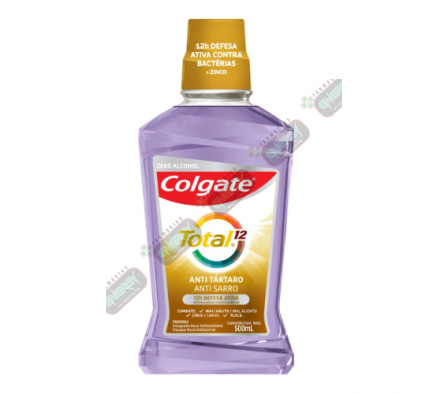 COLGATE ENJUAGUE BUCAL  ANTI-SARRO 500ML-7998