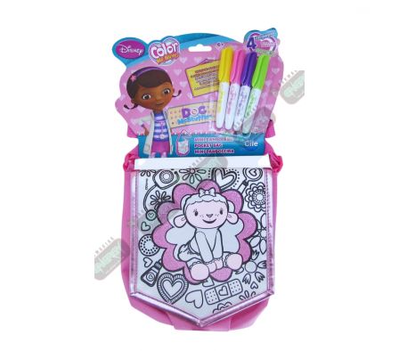 COLOR ME MINE DIAMOND DOC MCSTUFFINS BAG-5950