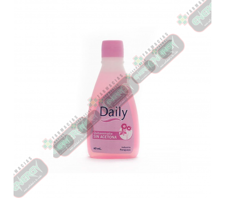 DAYLI QUITAESMALTE S/ACETONA ROSA 60ML-1074