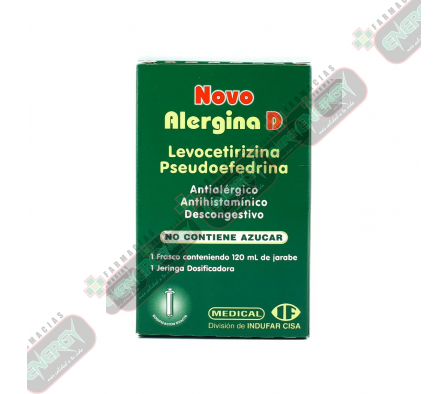 NOVO ALERGINA D JBE x 120 ML 6232