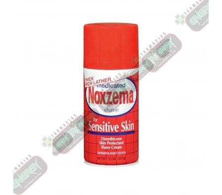 NOXZEMA SENSITIVE SKIN 11.0oz (24867) ROJO