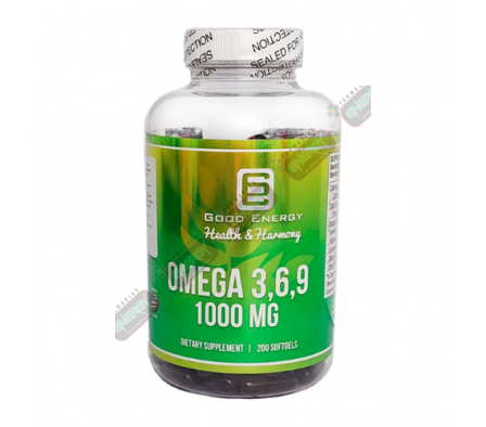 GOOD ENERGY  OMEGA 369 1000 MG X 200SOFG -328909