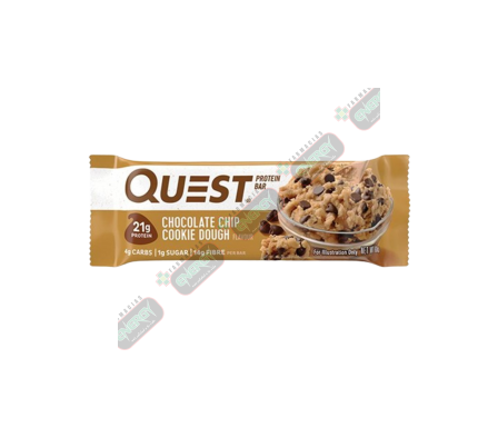 QUEST PROTEIN BAR CHOC0 CHIP COOKIE D. 0001