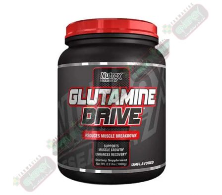 GLUTAMINE DRIVE 1000GR UNFLAV.