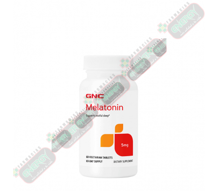GNC MELATONIN 5MG x 60 COMP.* 109212/11622