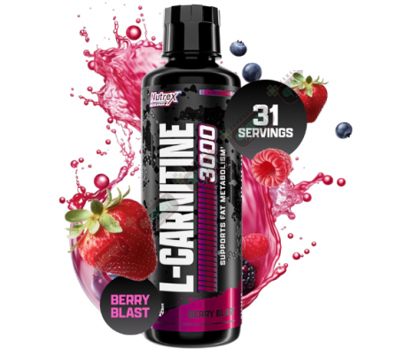 LIQUID CARNITINE 3000 16OZ BERRY BLAST