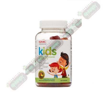 GNC PREM KIDS MULTI GUMMY FOR 2-12 *120 GM. 5494