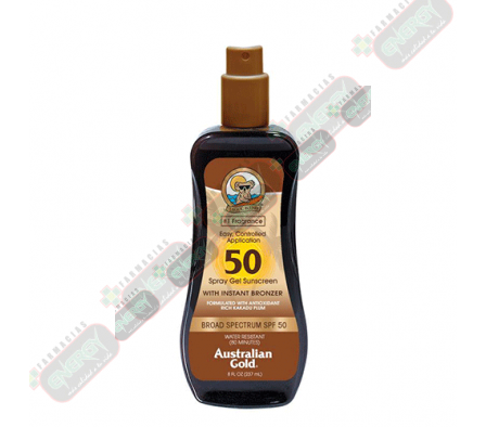 AUSTRALIAN SPF 50 SPRAY GEL BRONCE 8OZ- 797