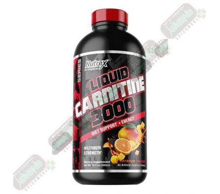 LIQUID CARNITINE 3000 16OZ ORANGE MANGO NUTREX-525