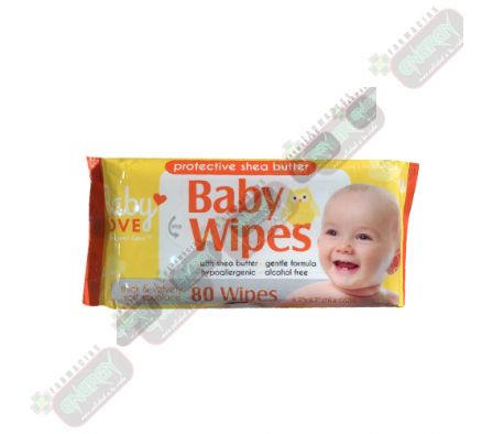 PERSONAL CARE BABY LOVE WIPES SHEA X 80-924987