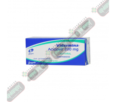 VIDERMINA 200mg CAJA X 25 COMPRIM. GUAYAKI