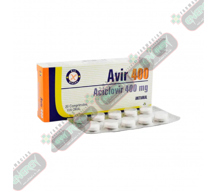 AVIR 400MG CAJA x 20 COMP - 7795