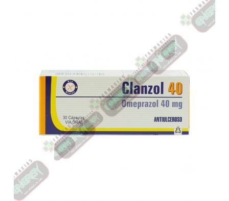 CLANZOL 40MG x 30 CAPS /87870