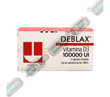 DEBLAX 100000UI CAPSULAS x 2 - 7949