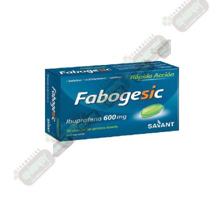 FABOGESIC 600 RAPIDA ACCION x 10 CAPSULAS - 5126