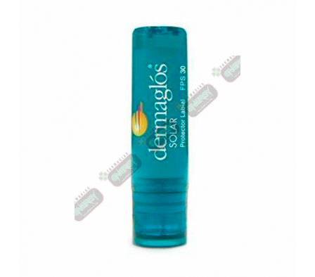 DERMAGLOS SOLAR PROT. LABIAL FPS30  x 3,4G - 2687