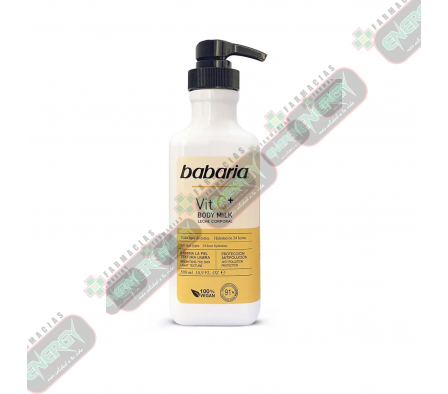 BABARIA BODY MILK VIT.C TODO TIPO DE PIELES - 0097