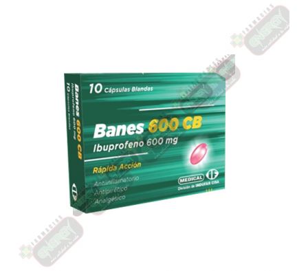 BANES 600MG CAJA X 10 CAPS BLANDAS-7154