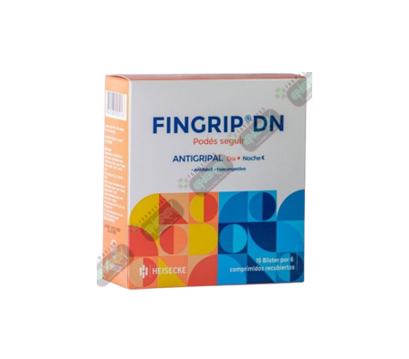 FINGRIP DN TIRA x 6 COMPRIMIDOS REC. (15)- 5216