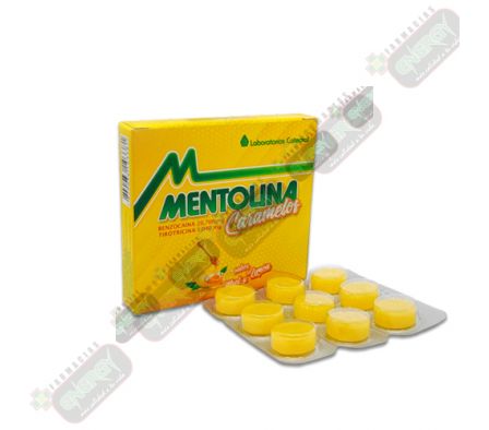 MENTOLINA CAJA X 9 CARAMELOS MIEL Y LIMON-3381