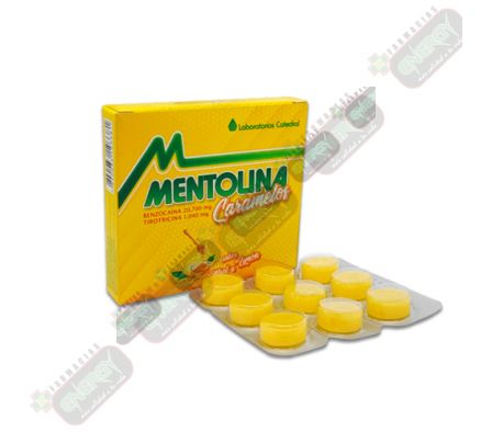 MENTOLINA MAX MIEL Y LIMON CAJA X 9 CARAMELO-3404 