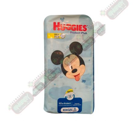 HUGGIES PROT PLUS XXG REG X 8-9789/1863/3485