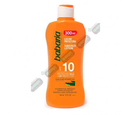 BABARIA LECHE PROTECTORA CON ALOE VERA 300ML-0437