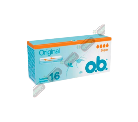 OB TAMPONES ORIGINAL SÚPER  X 16UNID - 5580/4803