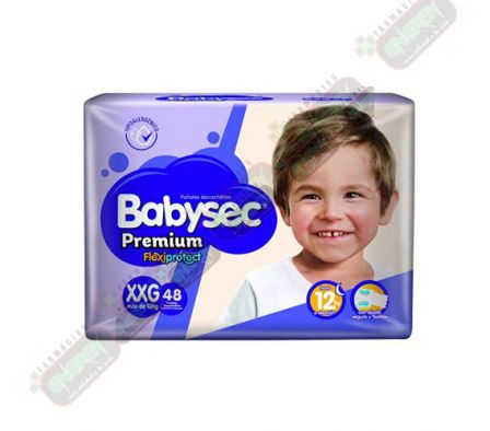 BABYSEC PAN PREMIUM XXG X 48 UNID-8298