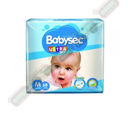 BABYSEC PAN ULTRA M X 68 UNID-7269